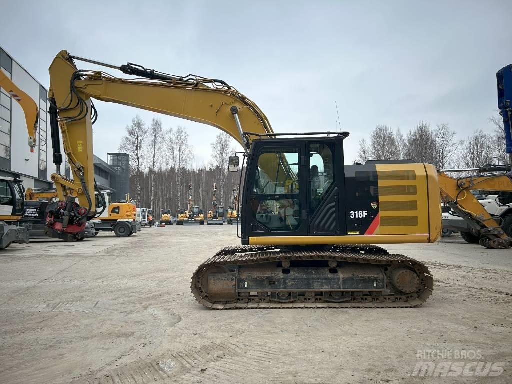CAT 316 FL Pásová rýpadla