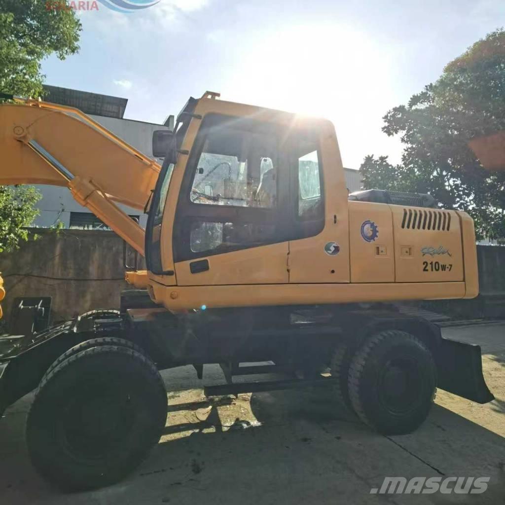 Hyundai r210w-7 Kolová rýpadla