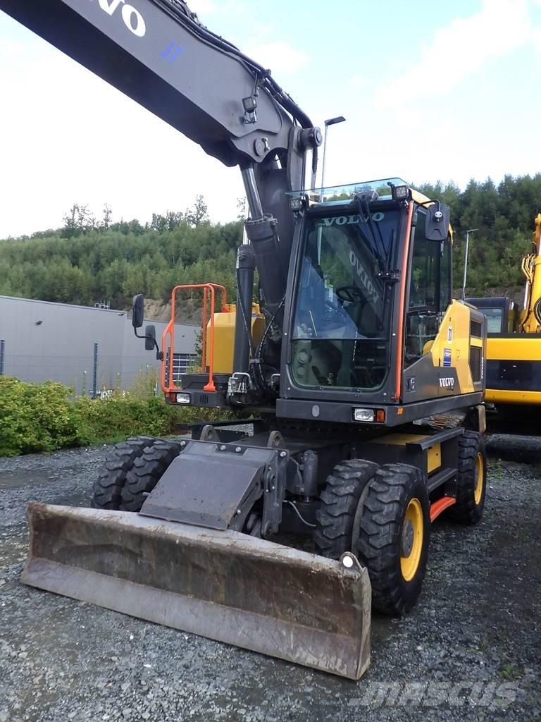 Volvo EW 220 E Kolová rýpadla