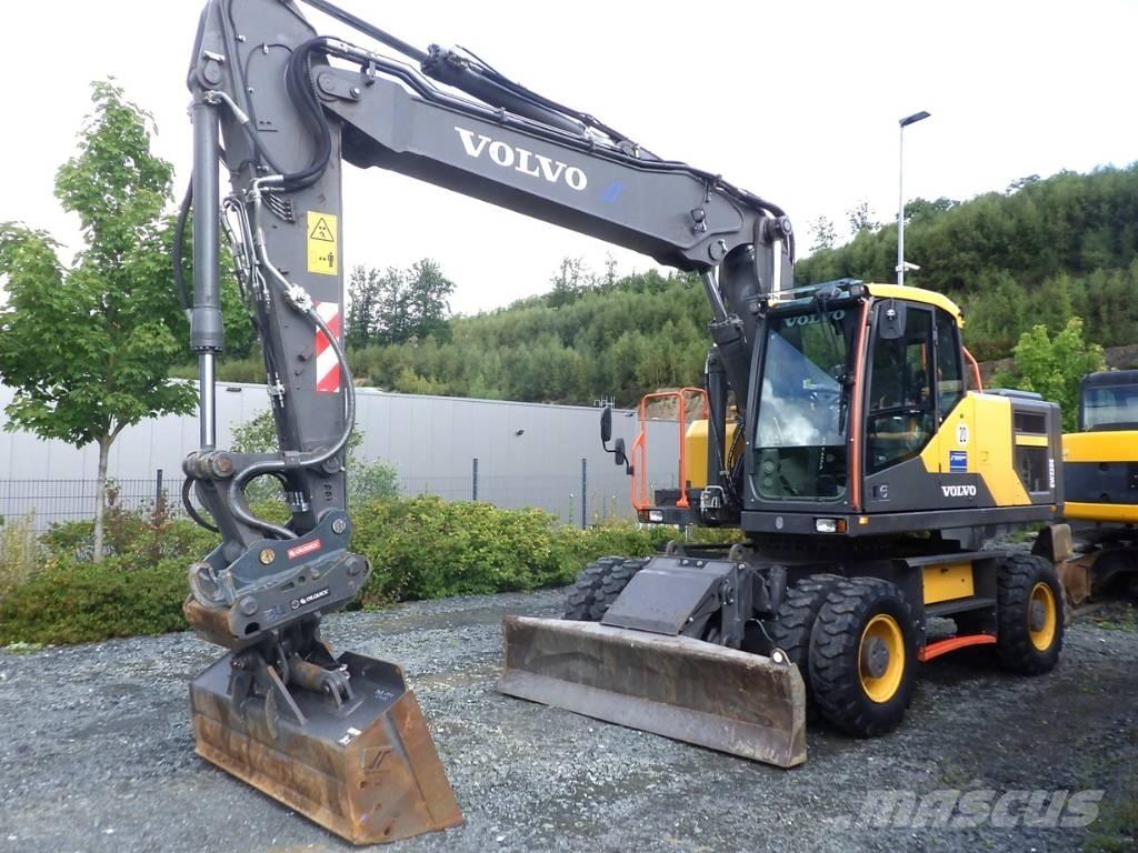 Volvo EW 220 E Kolová rýpadla