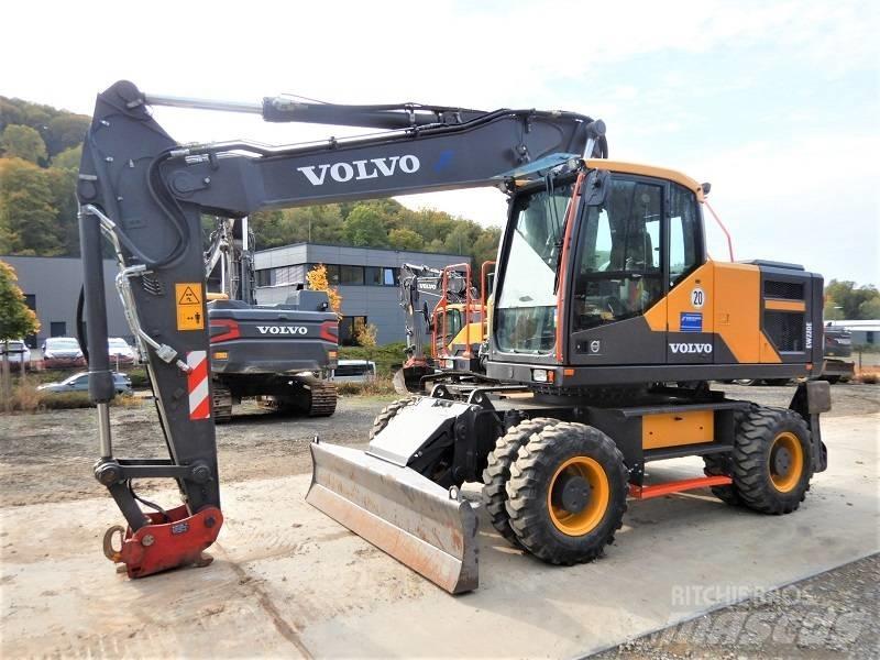 Volvo EW 220 E Kolová rýpadla