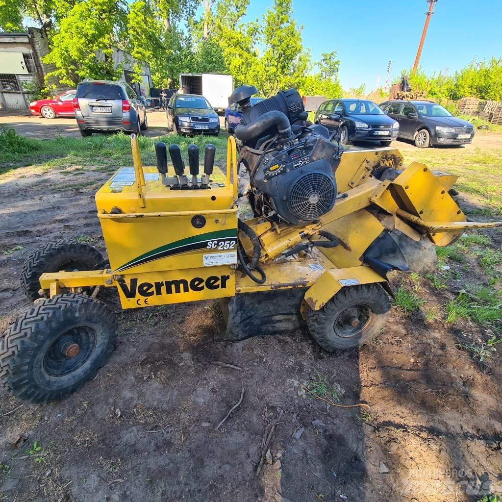 Vermeer SC252 Pařezové frézy