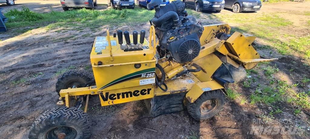 Vermeer SC252 Pařezové frézy