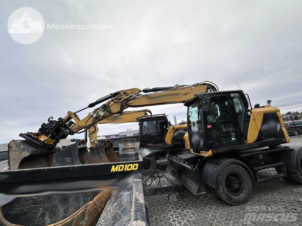 CAT M 315 Kolová rýpadla