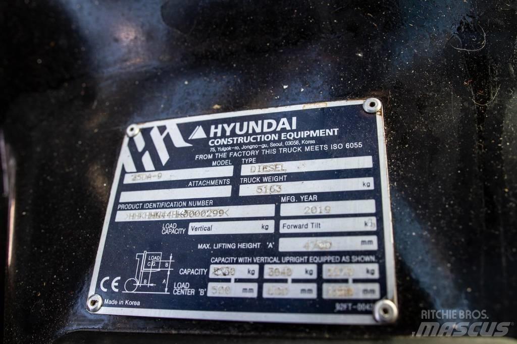 Hyundai 35 DA-9 Dieselové vozíky