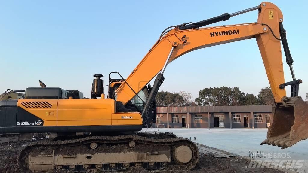 Hyundai R520L-9VS Pásová rýpadla