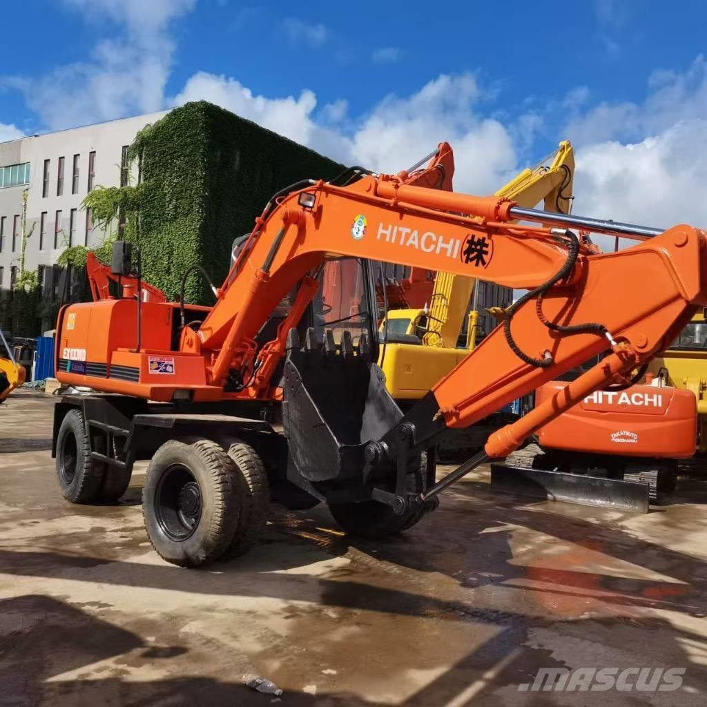 Hitachi EX 100 W D Kolová rýpadla
