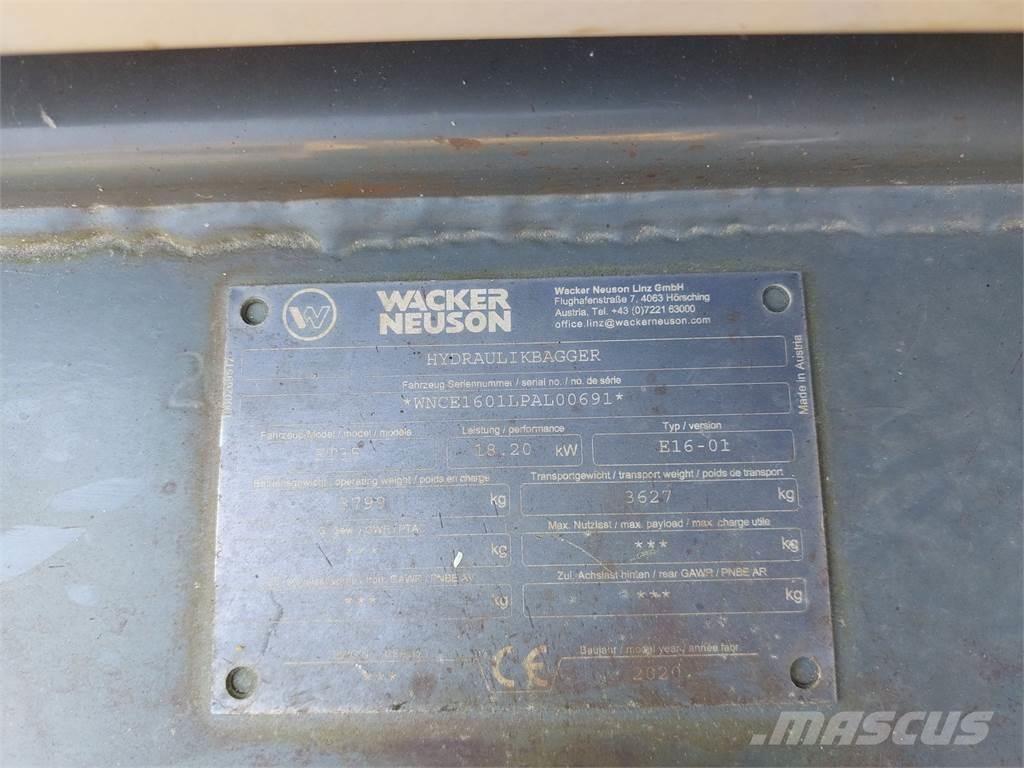 Wacker Neuson ET35 Pásová rýpadla