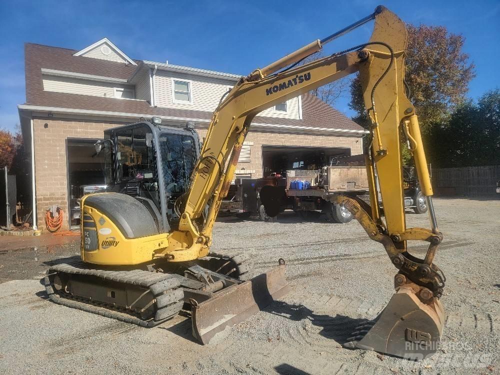 Komatsu PC 50 MR Mini rýpadla < 7t