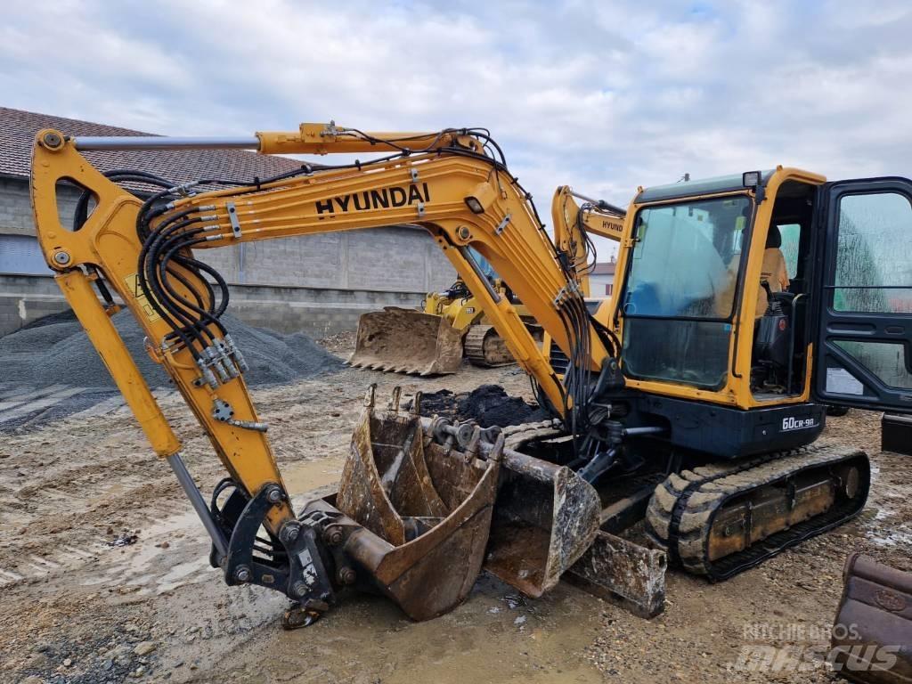 Hyundai R60CR-9A Mini rýpadla < 7t