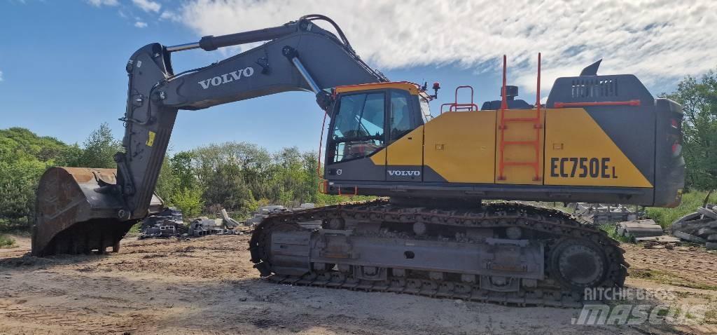 Volvo EC 750 E Pásová rýpadla