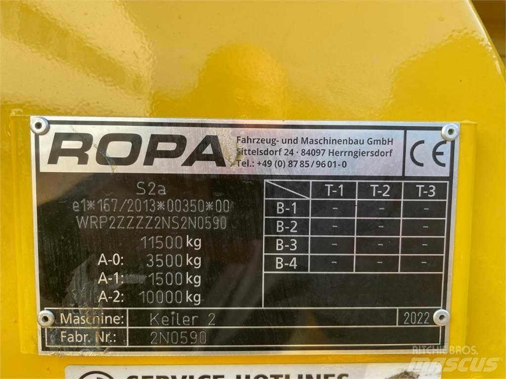 Ropa KEILER 2 Bramborové kombajny / sklízeče