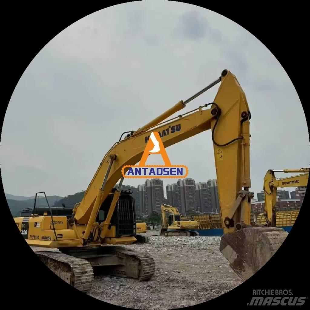 Komatsu PC 350 Pásová rýpadla