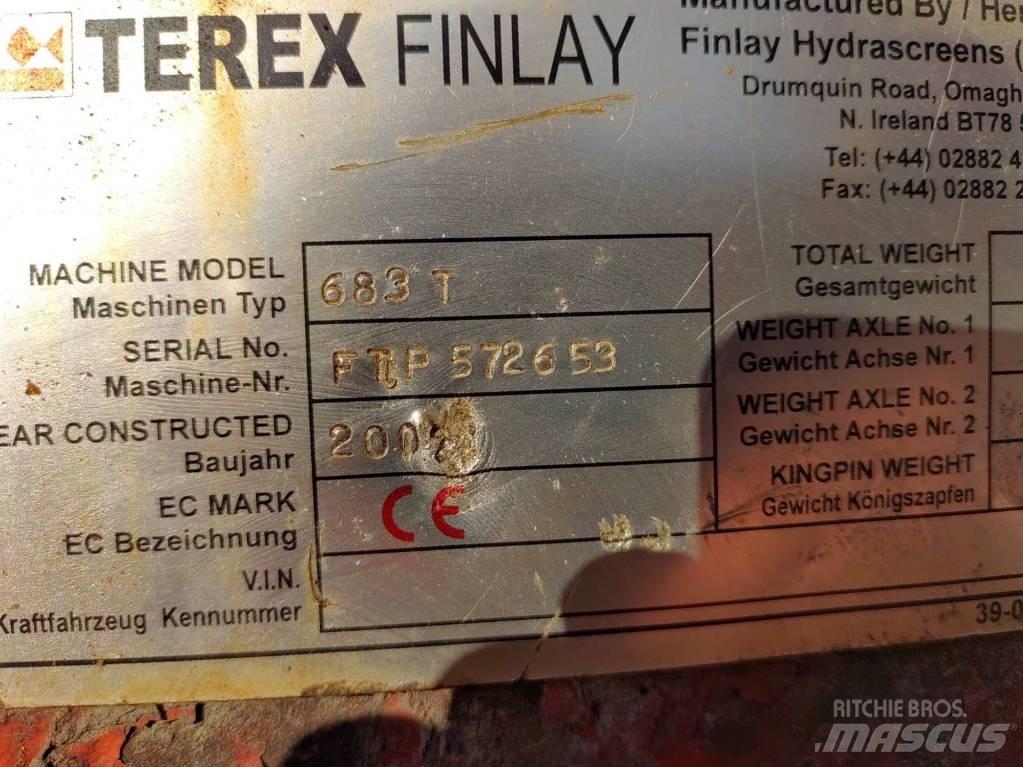 Finlay Terex 683 Mobilní třídiče