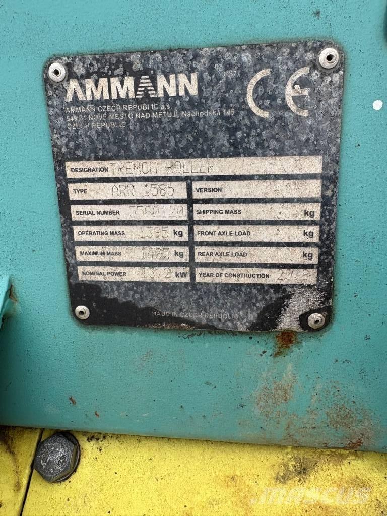 Ammann ARR 1585 Další válce
