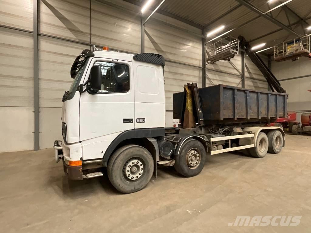 Volvo FH 16 520 8X4 Hákový nosič kontejnerů