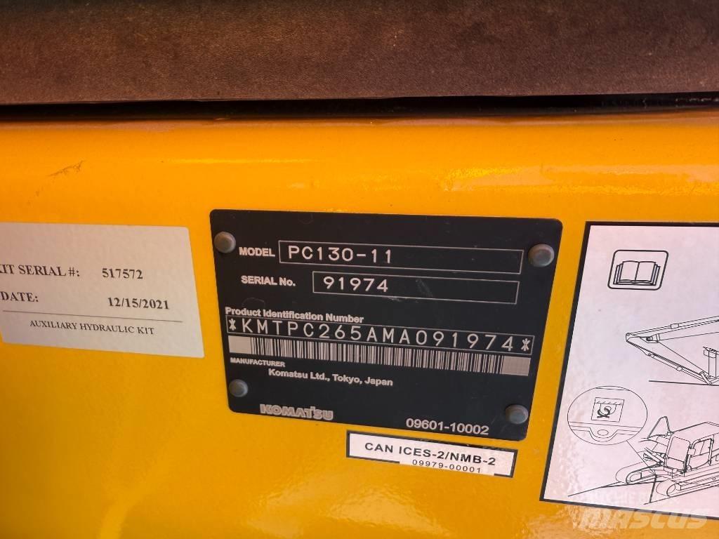 Komatsu PC130-11 Pásová rýpadla