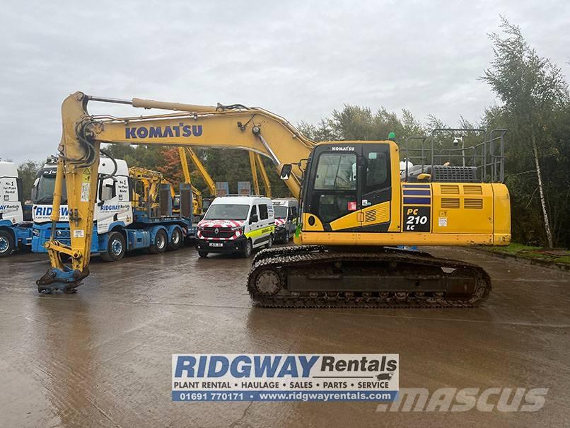 Komatsu PC 210 LC-11 Pásová rýpadla