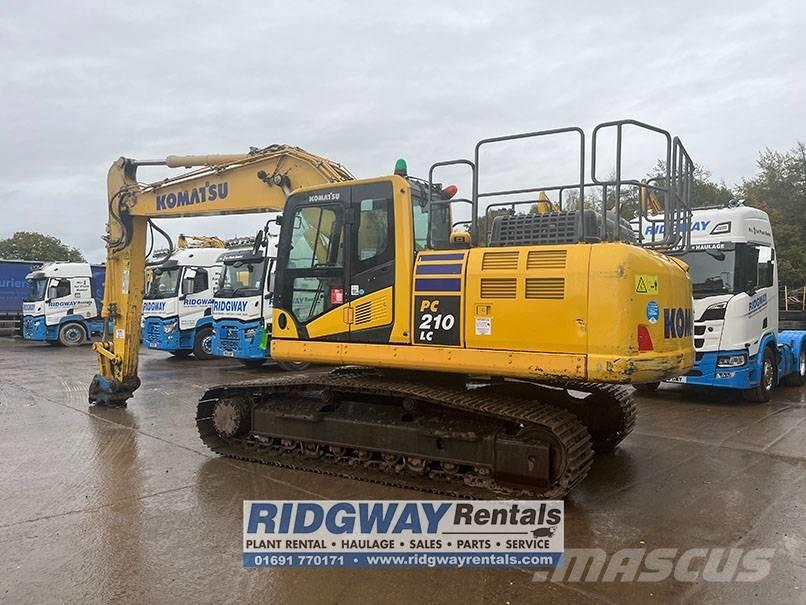 Komatsu PC 210 LC-11 Pásová rýpadla