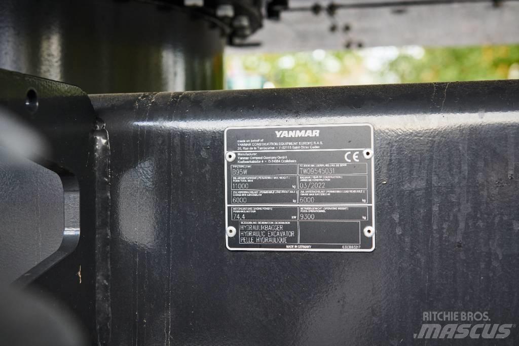 Yanmar B95W Kolová rýpadla