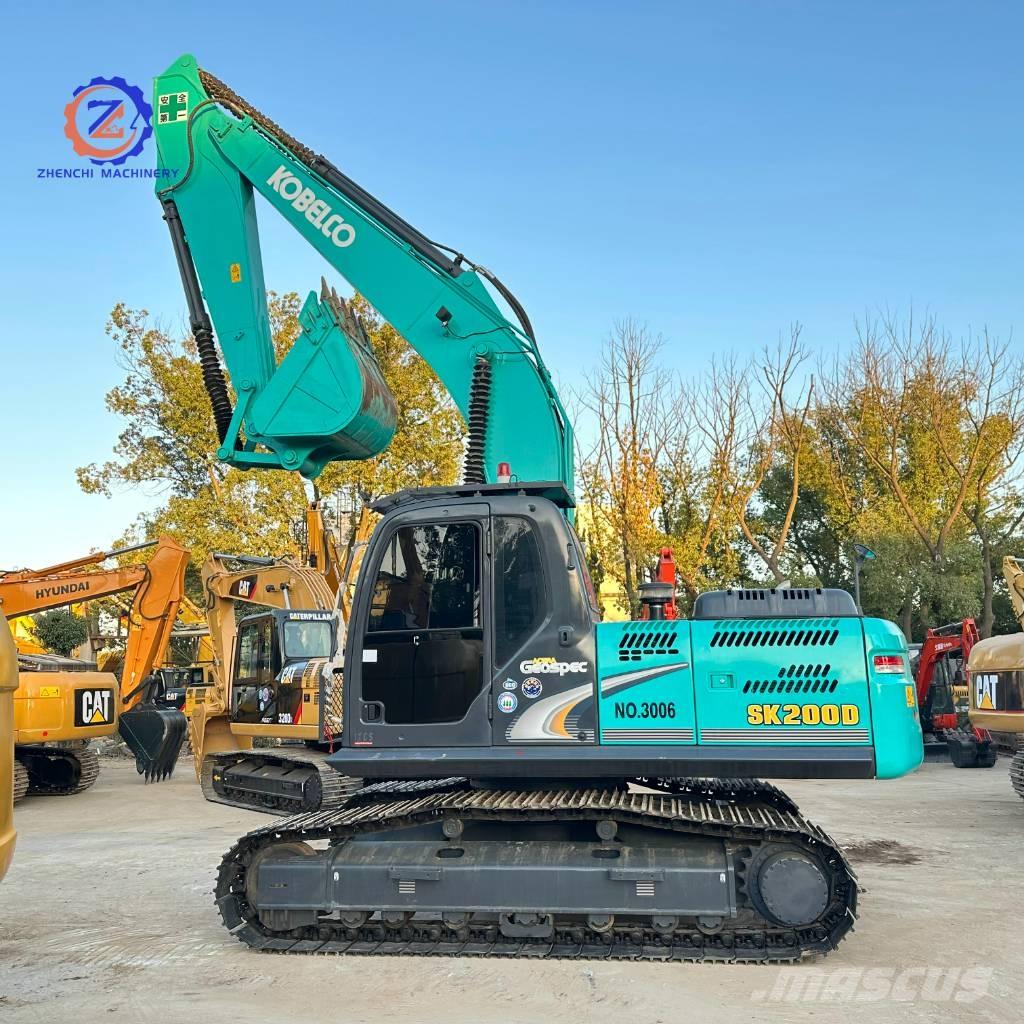 Kobelco SK 200 Pásová rýpadla