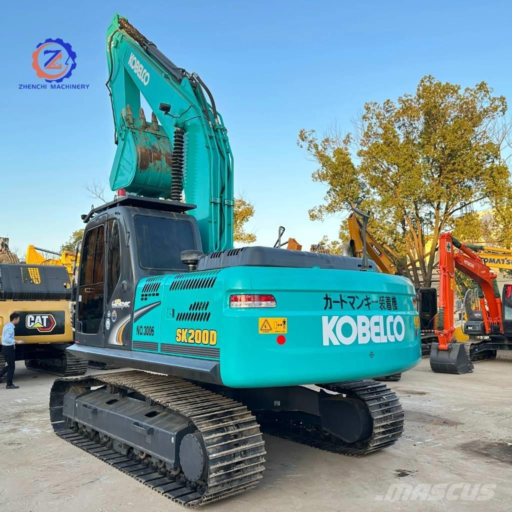 Kobelco SK 200 Pásová rýpadla