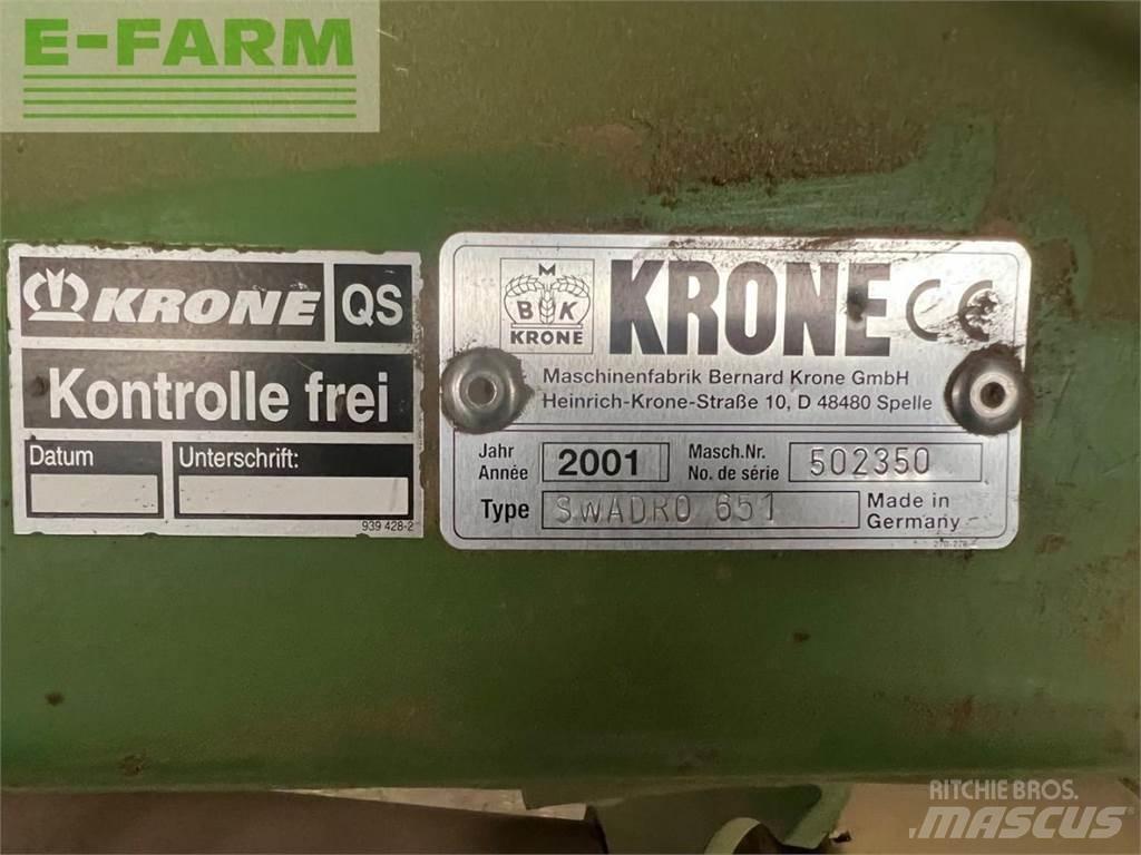 Krone Swadro 651 Řádkovače