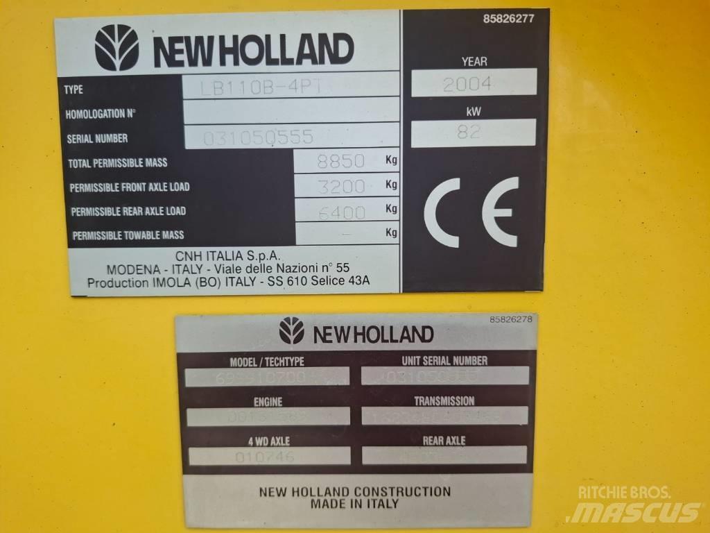 New Holland LB 110 B Rýpadlo-nakladače
