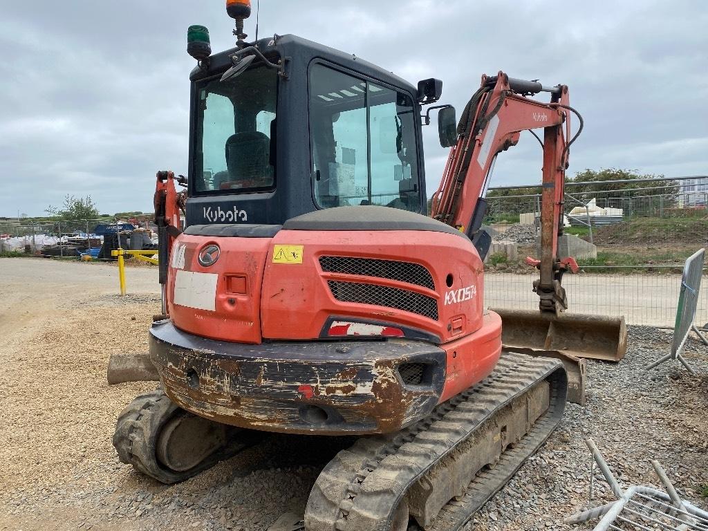 Kubota Kx057 Mini rýpadla < 7t