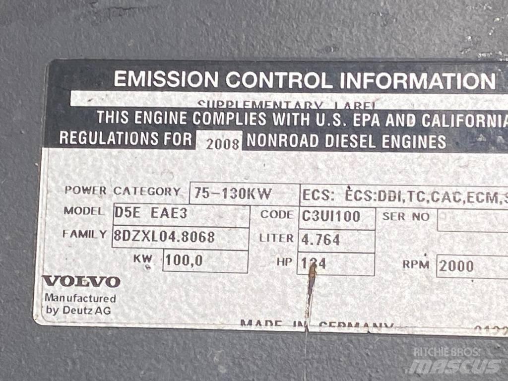 Volvo EW 140 C Kolová rýpadla