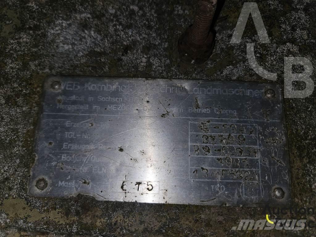 Fortschritt E281C Sklízecí řezačka