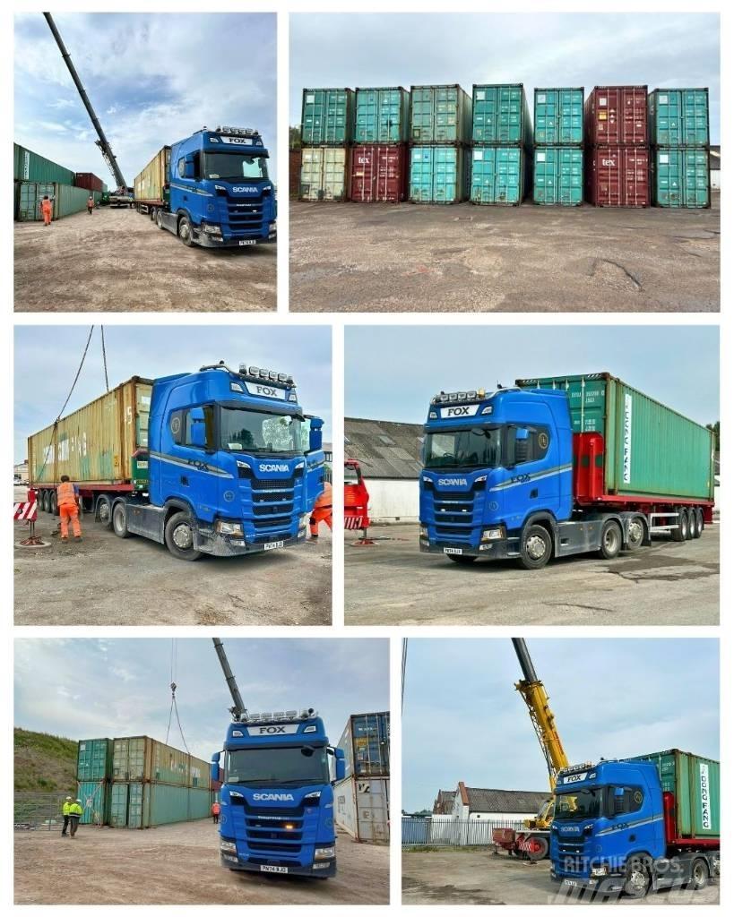  45ft containers Paletové široké kontejnery