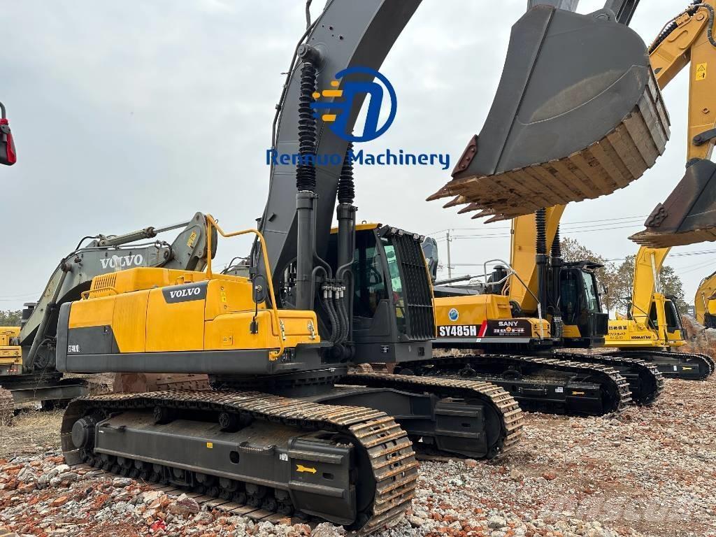 Volvo EC 480DL Pásová rýpadla