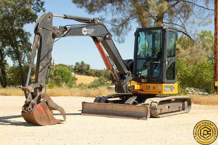 DEERE 50G Mini rýpadla < 7t