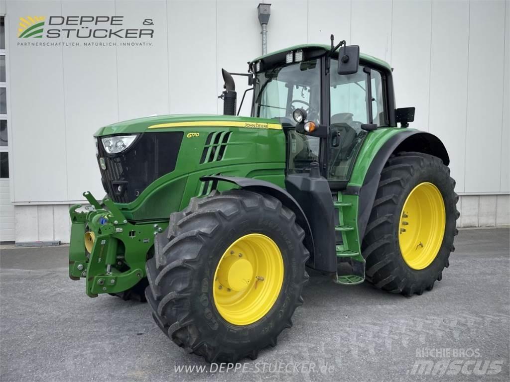 John Deere 6170M Traktory