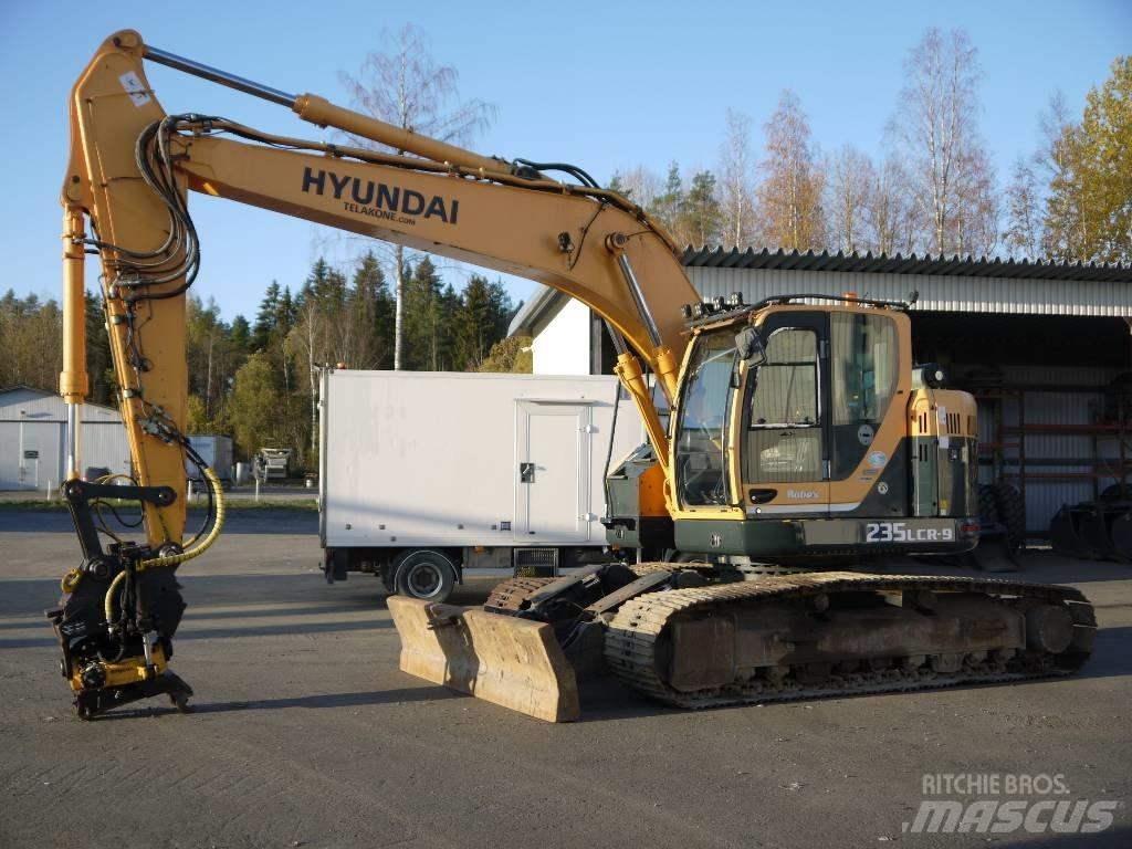 Hyundai R 235 LCRD-9 Pásová rýpadla