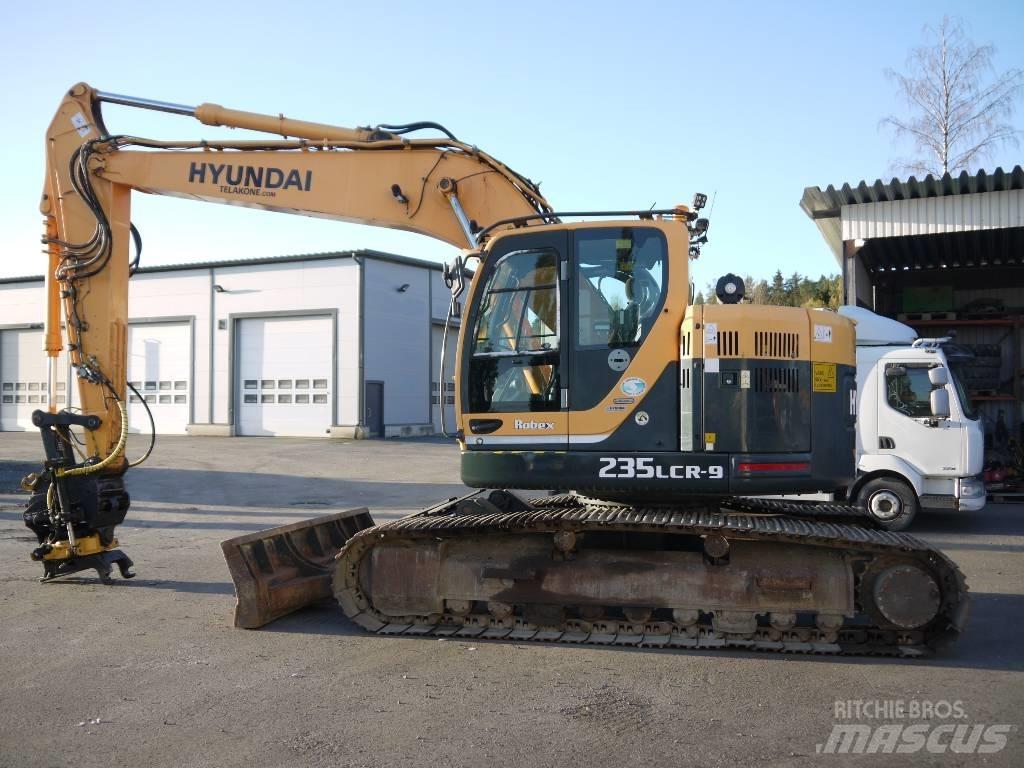 Hyundai R 235 LCRD-9 Pásová rýpadla