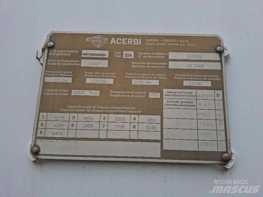 Acerbi ASO64003SP Cisternové návěsy