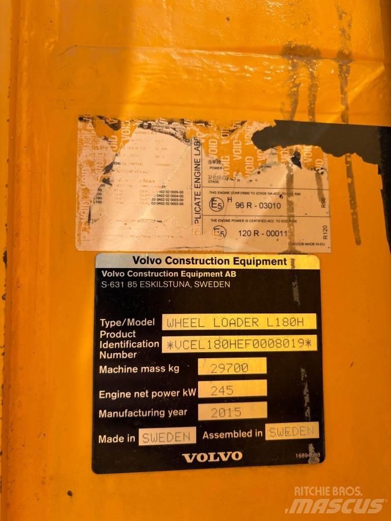 Volvo L 180 H Kolové nakladače
