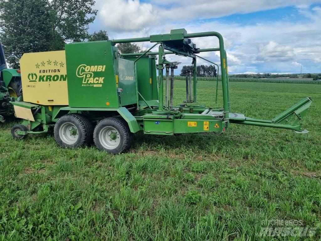Krone Comprima F125 Lis na válcové balíky