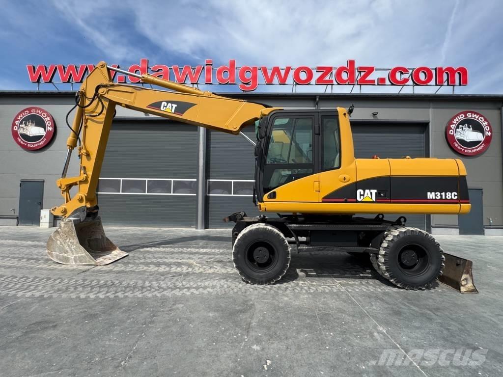 CAT M 318 C Kolová rýpadla