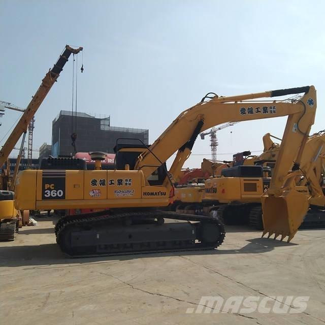 Komatsu PC 360-7 Pásová rýpadla