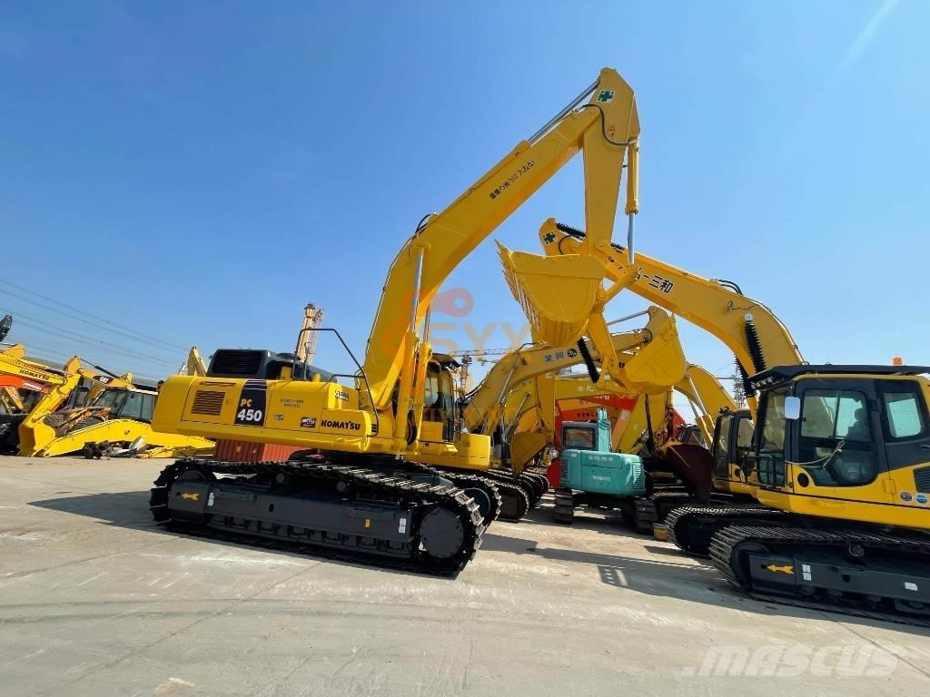 Komatsu PC 450-8 Pásová rýpadla