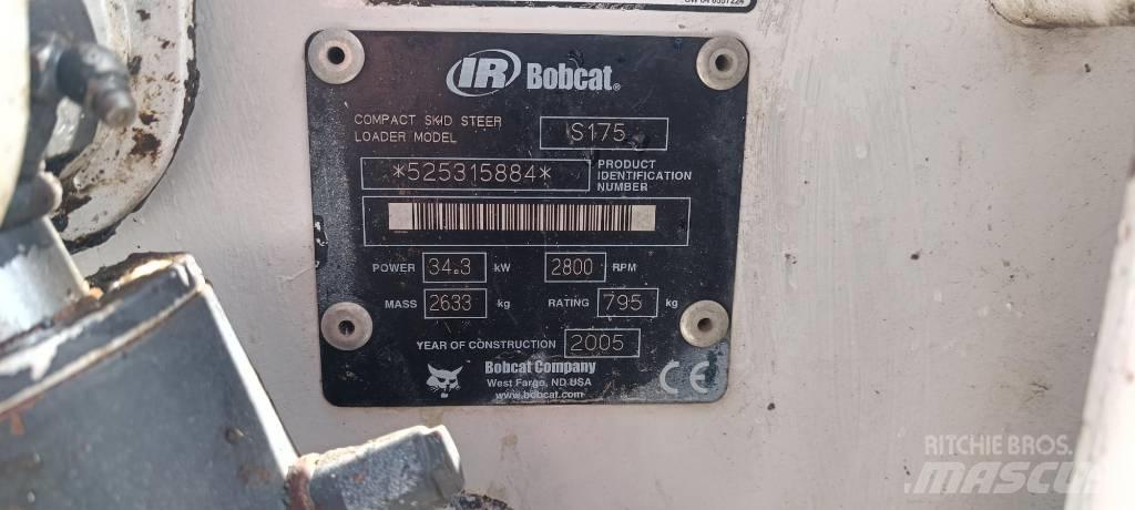 Bobcat S 175 Smykem řízené nakladače