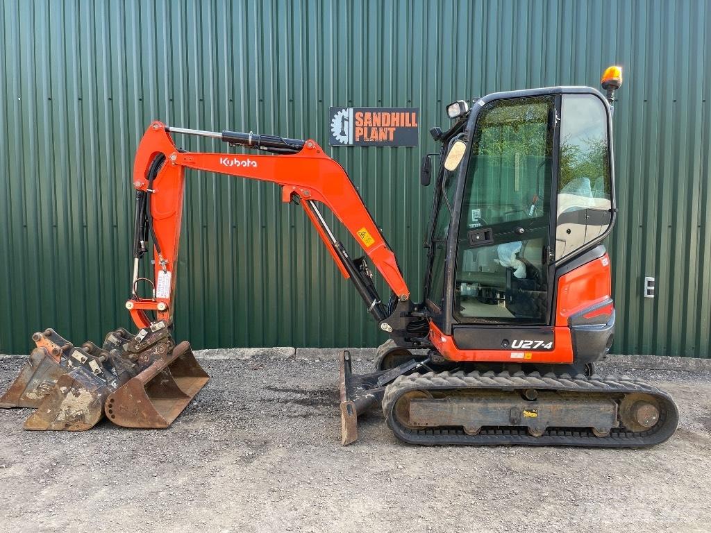 Kubota U 27-4 Mini rýpadla < 7t