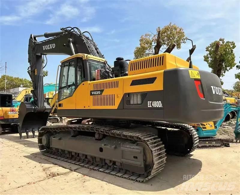 Volvo EC480DL Pásová rýpadla
