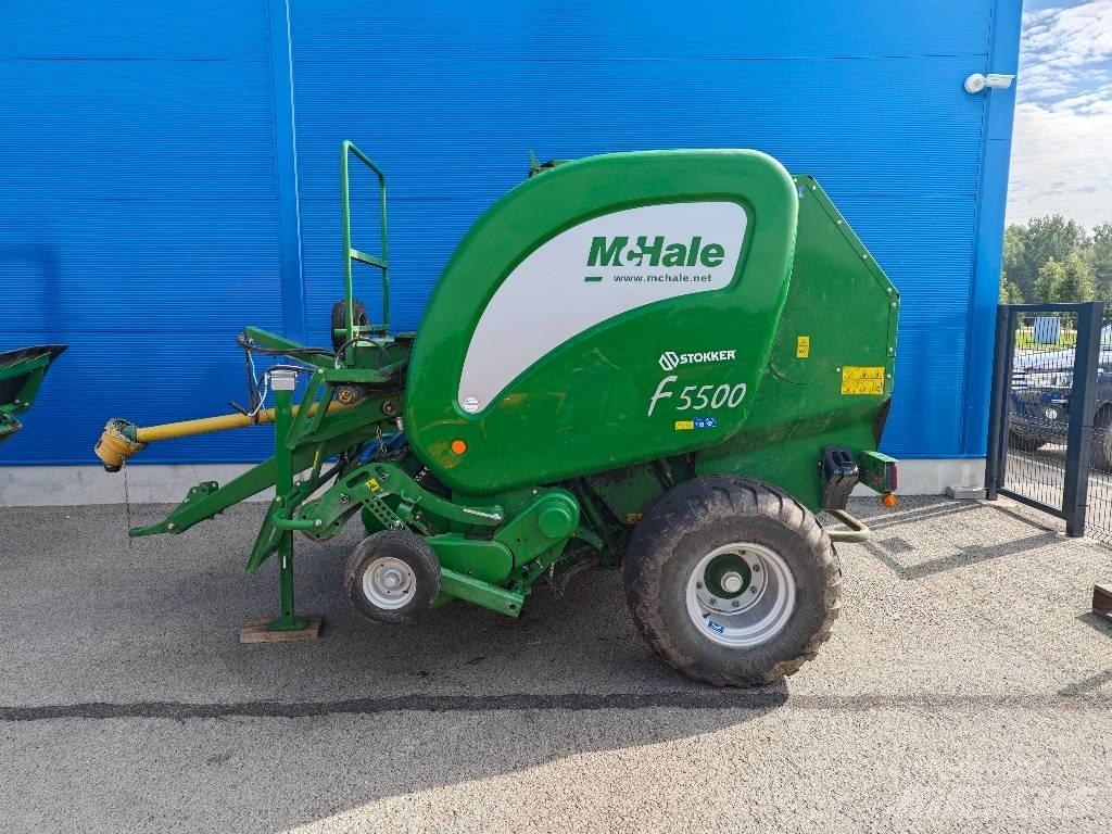 McHale F 5500 Lis na válcové balíky