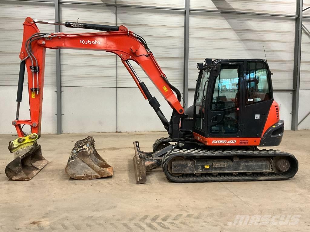 Kubota KX 080-4 A 2 Midi rýpadla 7t - 12t