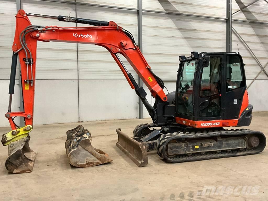 Kubota KX 080-4 A 2 Midi rýpadla 7t - 12t
