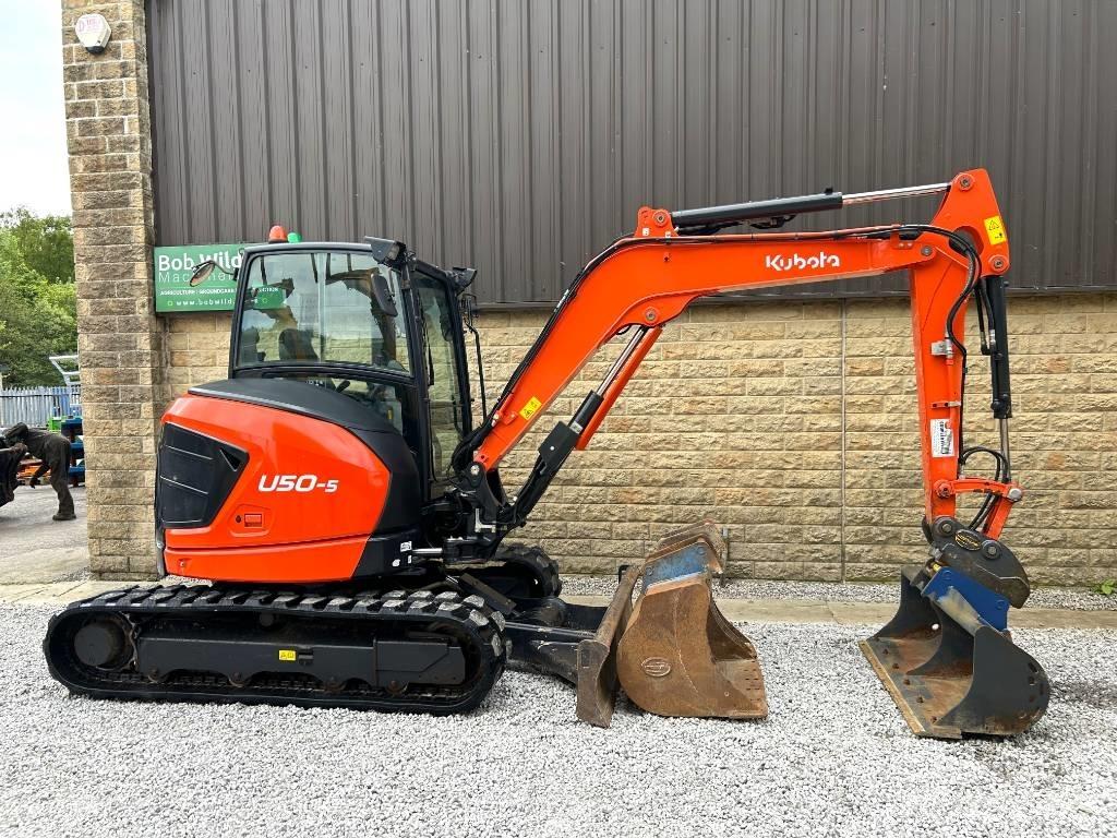 Kubota U50-4 Mini rýpadla < 7t